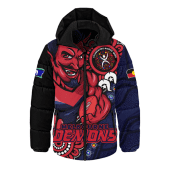 Melbourne Hooded Padded Jacket Power Through Generations NAIDOC Edition
