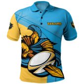 Gold Coast Titans Polo Shirt Custom Team Of Us Die Hard Fan Supporters