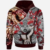 St. George Illawarra Dragons Patronage Hoodie - Custom Indigenous Dragons Bloods In My Veins