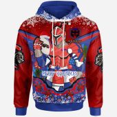 Newcastle Knights Christmas Custom Hoodie - Christmas Super Newcastle Knights Hoodie