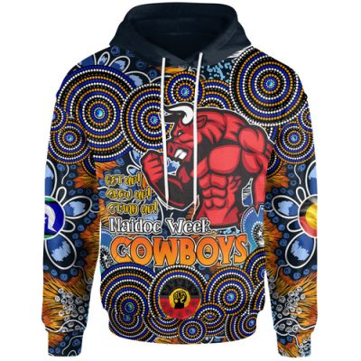 North Queensland Cowboys Hoodie - Custom Father's Day North Queensland Cowboys Aussie Super Dad Hoodie