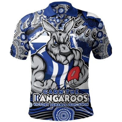 North Melbourne Polo Shirt Blazing Spirit Of Victory