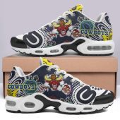 North Queensland Cowboys Cushion Shoes - Custom Indigenous Super Cows With Sea Turtle Scratch Style Cushion Running Shoes