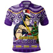 Melbourne Storm Polo Shirt Aussie Ugly Christmas For Die Hard Fan Supporters