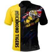 Richmond Polo Shirt Burning Passion Of Power Scratch Style