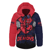 Melbourne Hooded Padded Jacket Breaking Through Fan Design