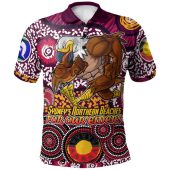 Manly Warringah Sea Eagles Naidoc Polo Shirt - Custom For Our Elders Polo Shirt