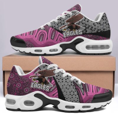 Manly Warringah Sea Eagles Cushion Shoes - Manly Warringah Sea Eagles Aboriginal Inspired Cushion Running Shoes