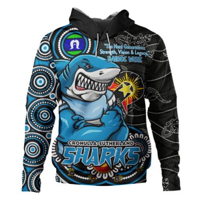 Cronulla-Sutherland Sharks Hoodie Spirit Of NAIDOC Series
