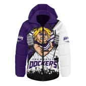Fremantle Hooded Padded Jacket Breaking Through Fan Design