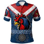 Sydney Roosters Polo Shirt - Custom Anzac Day Sydney Roosters Polo Shirt