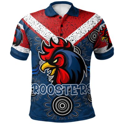 Sydney Roosters Polo Shirt - Custom Anzac Day Sydney Roosters Polo Shirt