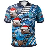 Cane Toads Blue Xmas Hoodie - Custom series NSW Cockroaches Cockroach's Army Indigenous Fishing Hoodie