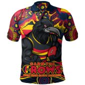 Adelaide Crows Polo Shirt Blazing Spirit Of Victory