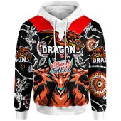 St. George Illawarra Dragons Father's Day Hoodie - Custom Dragons Father's Day Hoodie