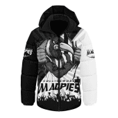 Collingwood Hooded Padded Jacket Breaking Through Fan Design