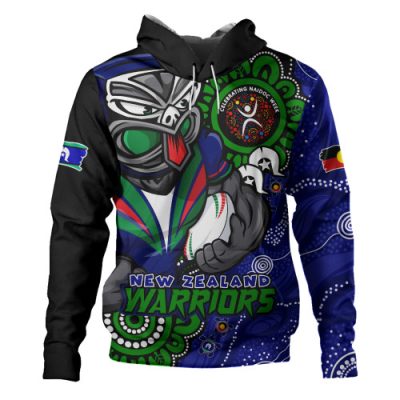 New Zealand Warriors Hoodie Power Through Generations NAIDOC Edition