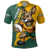 Aussie Wallabies Polo Shirt Unstoppable Wallabies Spirit Of The Championship