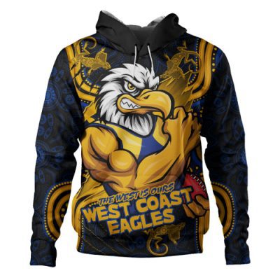 West Coast Eagles Hoodie Spirit Warriors Of The Game