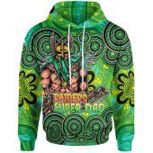 Canberra Raiders Hoodie - Custom Father's Day Canberra Raiders Super Dad Hoodie