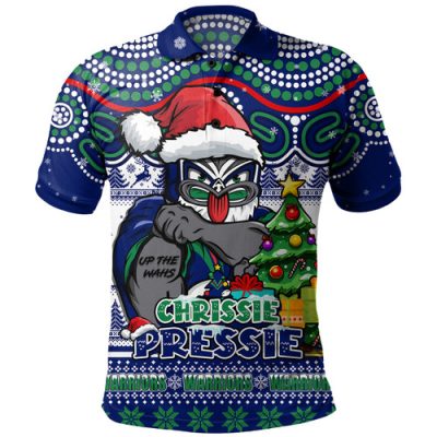 New Zealand Warriors Polo Shirt Aussie Ugly Christmas For Die Hard Fan Supporters