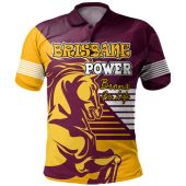 Brisbane Broncos Custom Polo Shirt - I Hate Being This Awesome But Brisbane Broncos Polo Shirt