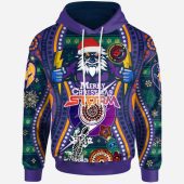 Melbourne Storm Christmas Hoodie - Custom Christmas Super Melbourne Storm Hoodie