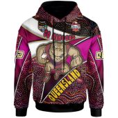 Cane Toads Hoodie - Custom Cane Toads Mascot With Aboriginal Inspired Art Hoodie