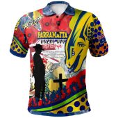 Parramatta Eels Anzac Watercolor Custom Hoodie - Parramatta Eels Anzac Day Commemoration Poppy Flower Hoodie