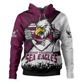 Manly Warringah Sea Eagles Hoodie Fearless Soul Series