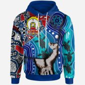 Indigenous All Stars Custom Hoodie - Custom Indigenous All Stars Bloods In My Veins