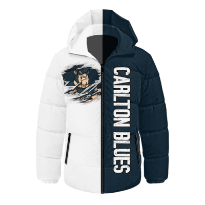 Carlton Hooded Padded Jacket Warrior's Heart Ignites