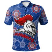 Kinghts Polo Shirt - Custom Aboriginal Inspired Newcastle Knights