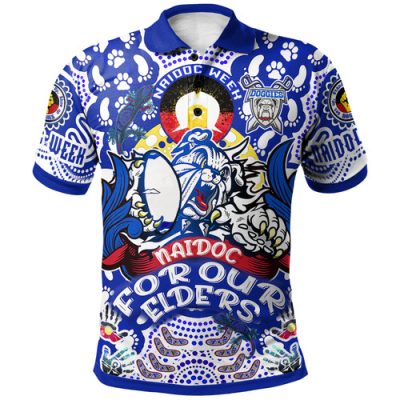 Australia Naidoc Polo Shirt - Custom Doggies Naidoc Week Celebrations For Our Elders Indigenous Polo Shirt
