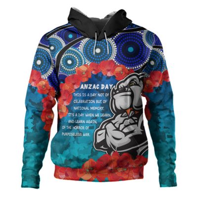 Australia Dragons Anzac Hoodie - Custom Anzac St.George Hoodie