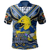 Parramatta Eels Polo Shirt Aboriginal Inspired Naidoc Week Custom For Die Hard Fan Supporters