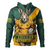 Aussie Wallabies Hoodie Aboriginal Strength Wear Wallabies Rugby Edition