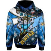 Cockroaches  Hoodie - Custom Cockroaches Mascot With Aboriginal Inspired Art  Hoodie