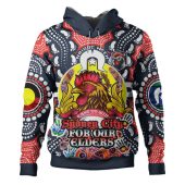 Sydney Roosters Naidoc Hoodie - Custom Sydney Roosters Naidoc WeekFor Our Elders Aboriginal Inspired Hoodie