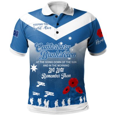 Parramatta Eels Anzac Custom Polo Shirt - Keeping the Spirit Alive Polo Shirt