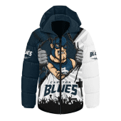 Carlton Hooded Padded Jacket Breaking Through Fan Design
