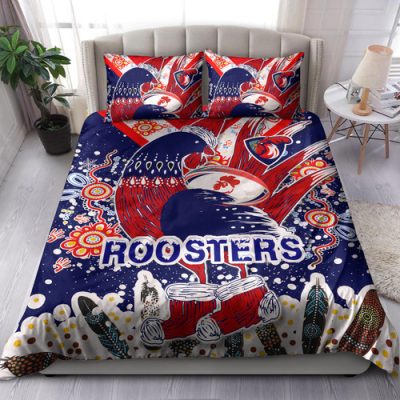Australia Sydney Christmas Bedding Set - Custom Merry Christmas Sydney Indigenous Bedding Set