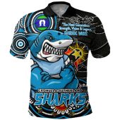 Cronulla-Sutherland Sharks Polo Shirt Spirit Of NAIDOC Series