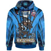 Cockroaches  Hoodie - Custom Cockroaches Mascot With Aboriginal Inspired Art  Hoodie