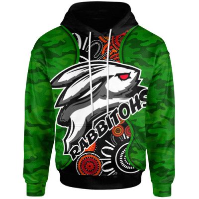 Australia Rabbitohs Hoodie - CustomAustralia Rabbitohs Indigenous Energy Hoodie