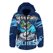 New South Wales Blues Hooded Padded Jacket NSW Rampage Cockroaches Edition