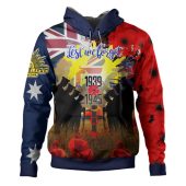 Australia Anzac Day Hoodie - Anzac Day World War II Commemoration 1939 -1945 Hoodie