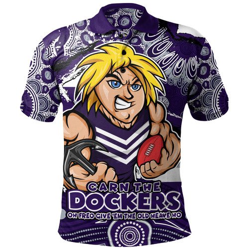 Fremantle Polo Shirt Blazing Spirit Of Victory Fremantle Polo Shirt Blazing Spirit Of Victory