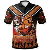 South Wests Tigers Anzac Custom Polo Shirt - We Will Remember Polo Shirt