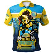 Gold Coast Titans Naidoc Polo Shirt - Custom Titans Naidoc Week For Our Elders Aboriginal Inspired Polo Shirt